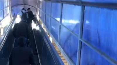 محافظة الجيزة: صيانة وتشغيل السلالم الكهربائية بكوبري مشاة أرض اللواء بالعجوزة | صور 