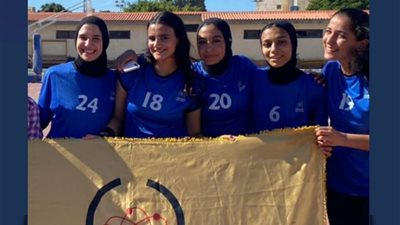 جامعة حلوان تفوز بالمركز الأول في أولمبياد الفتاة الجامعية بالإسكندرية| صور 