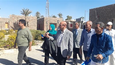 نائب رئيس قصور الثقافة يتفقد أعمال تطوير المسرح الصيفي بطور سيناء استعدادًا لافتتاحه