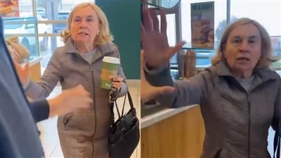 بسبب ملابسهم.. سيدة أمريكية تعتدي على أسرة فلسطينية في شيكاغو| فيديو