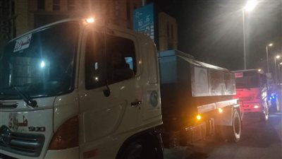 جهاز أكتوبر الجديدة يوفر سيارات مياه شرب صالحة للاستخدام بمناطق متفرقة بالمدينة| صور