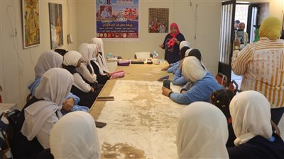 مهرجان طيبة يشارك بفعاليات مبادرة بداية الرئاسية بأسوان