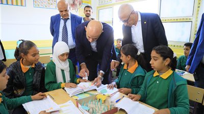 وزير التعليم يتفقد عددا من المدارس بشمال سيناء| صور 