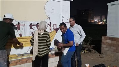 لتحقيق الهوية البصرية.. تحويل أكشاك الكهرباء بالأقصر إلى لوحات فنية| صور 