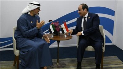 السيسي يلتقي ولي عهد أبو ظبي على هامش فعاليات قمة مجموعة العشرين بالبرازيل