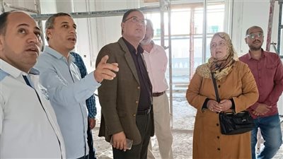 لجنة من الآثار تتفقد مشروع ترميم قصر الملك فؤاد بكفر الشيخ| صور 