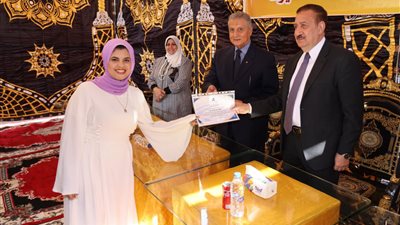 محافظ المنوفية يفتتح مكتبة مصر العامة بدنشواي