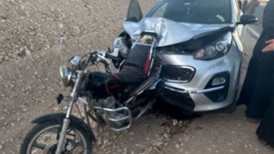 مصرع شاب وإصابة آخر إثر تصادم ملاكي بموتوسيكل في قنا