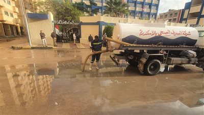 الإسكندرية تواصل جهودها في مواجهة آثار الأمطار الغزيرة وتحقيق السيولة المرورية