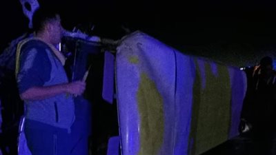 مصرع شخصين وإصابة 9 آخرين في تصادم ميكروباص وملاكي على إقليمي المنوفية