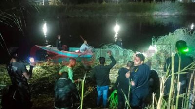 تفاصيل مصرع وإصابة 11 شخصًا في انقلاب سيارتين بترعة الإبراهيمية بالمنيا | أسماء