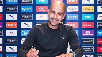 لمدة عام واحد.. جوارديولا يوافق على تجديد عقده مع نادي مانشستر سيتي