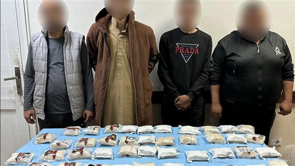 المتهمون والمضبوطات