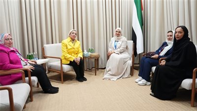 على هامش cop29.. وزيرة البيئة تلتقي نظيرتها الإماراتية ووزير الطاقة السعودي | صور