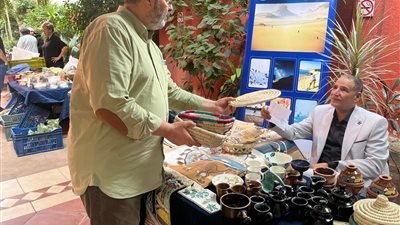 تنظيم معرض للحرف اليدوية والصناعات التراثية الفيومية بمجلة Csa بالقاهرة