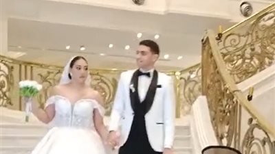 زواج بطل السباحة أيمن صبور صاحب طيف التوحد| صور