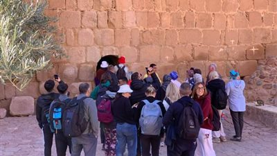431 سائحًا يزورون مدينة سانت كاترين لزيارة المقدسات الدينية والتاريخية