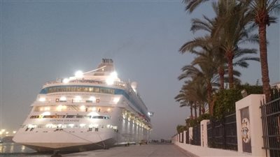 الإسكندرية تستقبل أضخم سفينة سياحية في البحر المتوسط