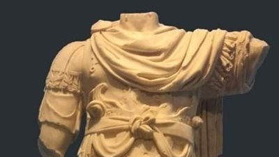 انضمام تمثال لإمبراطور روماني ضمن سيناريو عرض متحف الإسكندرية القومي