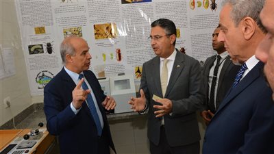 وزير التموين ومحافظ الغربية يتفقدان مطحن العاشر من رمضان بطنطا