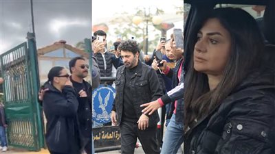 بكاء مي فاروق وشذى وحزن حميد الشاعري.. لقطات من جنازة الملحن محمد رحيم