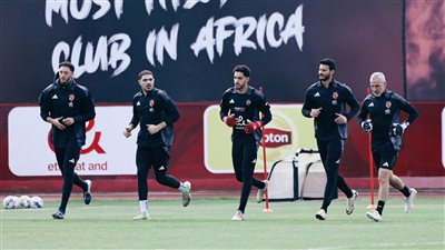 مران الأهلي.. تدريبات منفردة لـ أشرف داري وجوانب خططية للاعبين