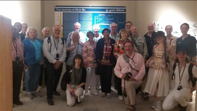 المتحف المصري بالتحرير يستقبل مجموعة من الآثاريين الأستراليين | صور 