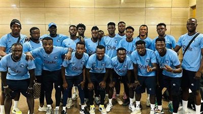 إدارة المصري البورسعيدي تستقبل مسئولي مباراة أنيمبا النيجيري بالكونفيدرالية | صور