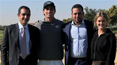 لاعب الجولف العالمي نيمان يزور مدينتي.. وعمر هشام: نادي مدينتي للجولف يجذب السياحة الرياضية إلى مصر│فيديو