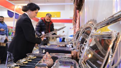 التضامن تشارك بجناح للحرف اليدوية والتراثية في المعرض الدولي السنوي للصناعة 