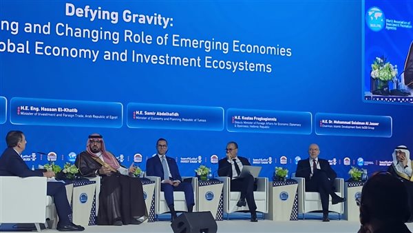 جانب من مشاركة وزير