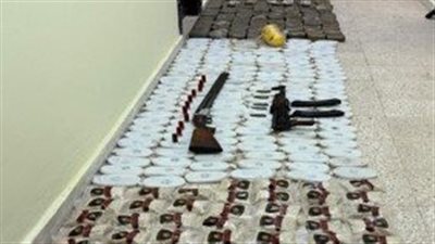 الداخلية تحبط محاولة تهريب شحنة مخدرات بـ 100 مليون جنيه بمطروح 