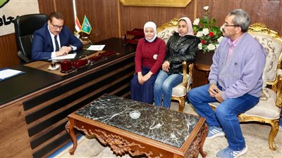 محافظ المنوفية يقرر صرف مساعدات مالية ومواد غذائية لعدد من الحالات الإنسانية