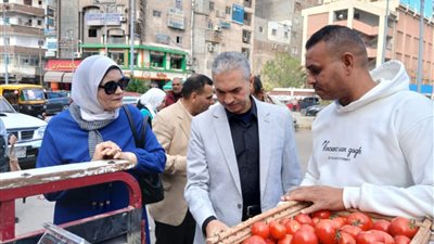 وكيل تموين الإسكندرية يترأس قافلة مكبرة بحي المنتزه