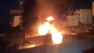 حريق في مخزن زيت بالقليوبية.. والحماية المدنية تسيطر على النيران قبل انتقالها للمباني المجاورة| بث مباشر 