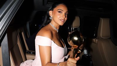 سلمى أبو ضيف تفوز بجائزة أفضل ممثلة في مهرجان ضيافة الدولي عن مسلسل أعلى نسبة مشاهدة