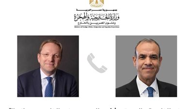 هاتفيًا.. وزير الخارجية يؤكد للمفوض الأوروبي للصحة تطلع مصر لتعزيز نفاذ الصادرات إلى أوروبا