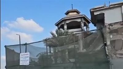 أبرز معالم المنطقة وأقدمها.. هدم فيلا الفنان رياض الخولي بحدائق الأهرام| بث مباشر 