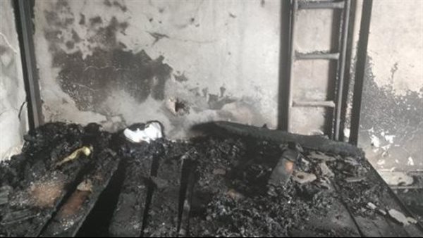 آثار الحريق