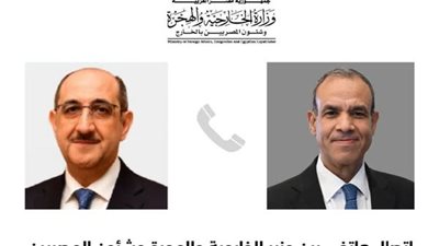 وزير الخارجية يتابع مع نظيره السوري تطورات الأوضاع في حلب وإدلب 