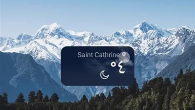 موجة من البرد الشديد تجتاح مدينة سانت كاترين.. والصغرى تسجل 4 درجات 