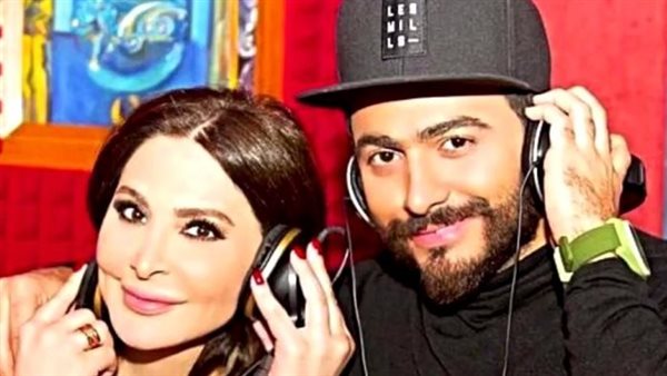 تامر حسني وإليسا