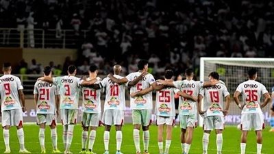 الزمالك بالزي التقليدي في مواجهة إنيمبا النيجيري بالكونفيدرالية الإفريقية 