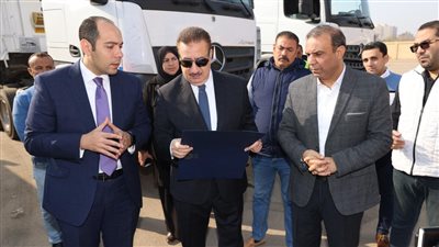 بتكلفة 151 مليون جنيه.. محافظ المنوفية يستقبل الدفعة الثانية من معدات منظومة المخلفات الصلبة 