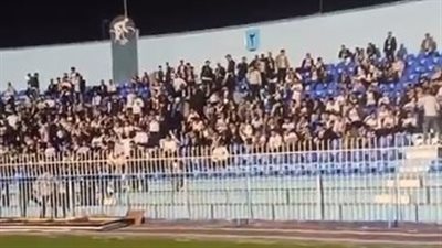 جماهير الزمالك تساند فريقها من المدرجات قبل مباراة غزل المحلة بالدوري الممتاز | بث مباشر