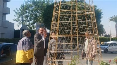 بأشجار مضيئة.. مدينة الأقصر تبدأ أعمال تزيين الشوارع والميادين استعدادا لاحتفالات رأس السنة