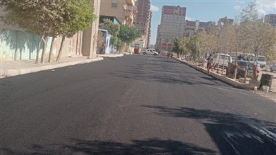 محافظة الإسكندرية: رصف عشرات الشوارع بحي أول المنتزه وإعادة الشيء لأصله