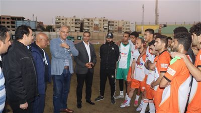  محافظ القليوبية يتفقد تدريبات منتخب مراكز الشباب قبل النهائي المرتقب