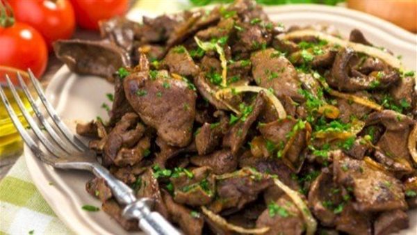 طريقة عمل كبدة الدجاج