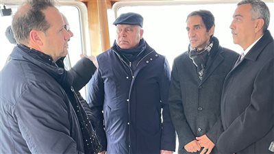 كامل الوزير وبسام راضي يشاركان في تدشين خط الرورو بحضور نائب رئيس الوزراء الإيطالي